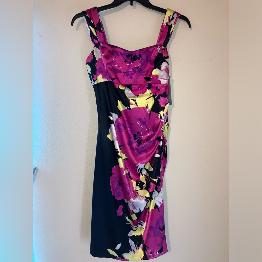 NEW London Times Petites Dress Women’s 12P Multicolor Floral